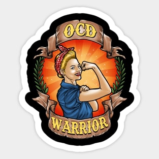 Retro Reflections: Unraveling the Intricacies of Obsessive-Compulsive Disorder (OCD) in Vintage Charm Sticker